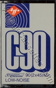 AGFA AGFA Low Noise Grey Type I 1972–74 Type I Cassette Tape