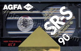 AGFA AGFA SR-S Type II 1989–91 Type II Cassette Tape