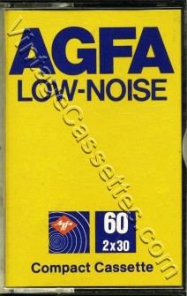 AGFA AGFA Low-Noise Type I Budget Tape 1979–80 Type I Cassette Tape