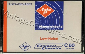 AGFA AGFA Low-Noise 60 1970–71 Type I Cassette Tape
