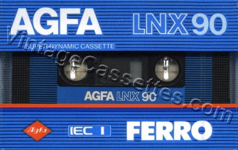 AGFA AGFA LNX 1982–85 Type I Cassette Tape