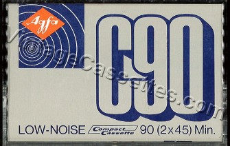 AGFA AGFA Low-Noise Type I Budget Tape in 1971 design 1978–79 Type I Cassette Tape