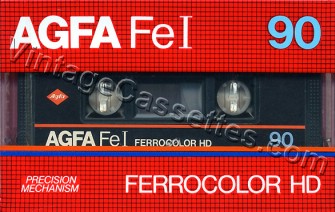 AGFA AGFA FeI FerroColor HD 1982–85 Type I Cassette Tape