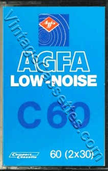 AGFA AGFA Low-Noise Type I Budget Tape 1978–79 Type I Cassette Tape