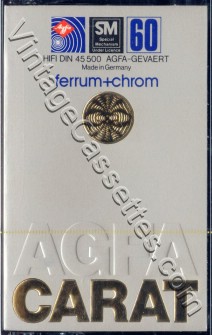 AGFA AGFA Carat Type III 1975–77 Type III Cassette Tape