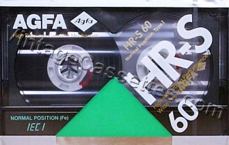 AGFA AGFA HR-S Type I 1989–91 Type I Cassette Tape