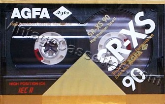 AGFA AGFA SR-XS Type II 1989–91 Type II Cassette Tape