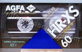 AGFA AGFA HR-XS Type I 1989–91 Type I Cassette Tape