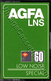 AGFA AGFA LNS Type I 1980–82 Type I Cassette Tape