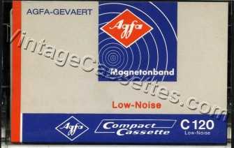AGFA AGFA Low-Noise 120 1970–71 Type I Cassette Tape