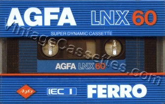 AGFA AGFA LNX 1985–86 Type I Cassette Tape