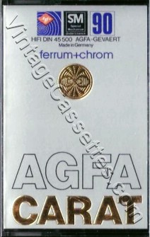 AGFA AGFA Carat 1978–79 Type III Cassette Tape