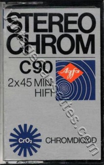 AGFA AGFA StereoChrom 1972–74 Type II Cassette Tape