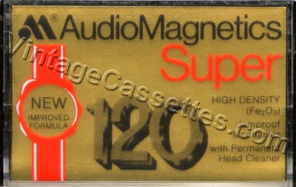 AudioMagnetics AudioMagnetics Super 1977–79 Type I Cassette Tape