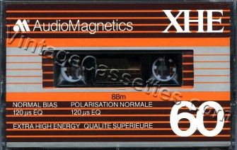 AudioMagnetics AudioMagnetics XHE 1982–84 Type I Cassette Tape