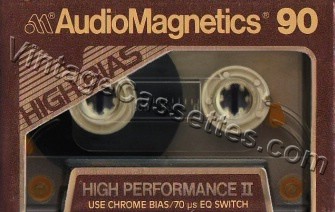 AudioMagnetics AudioMagnetics High Performance II 1977–79 Type II Cassette Tape