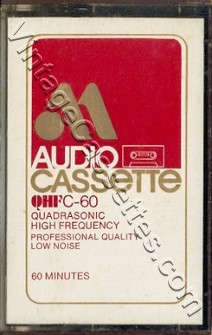 AudioMagnetics AudioMagnetics QHF 1970–72 Type I Cassette Tape