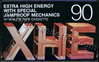 AudioMagnetics AudioMagnetics XHE 1972–75 Type I Cassette Tape