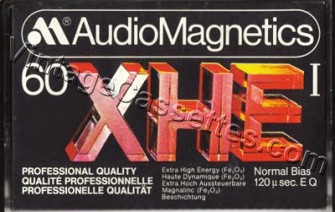 AudioMagnetics AudioMagnetics XHE I 1979–81 Type I Cassette Tape