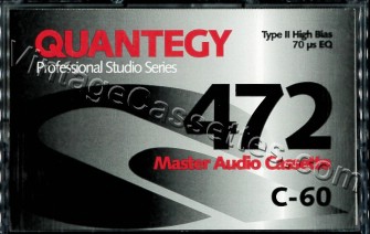 Ampex Quantegy 472 Type II 1996–05 Type II Cassette Tape