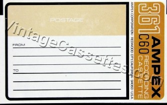 Ampex Ampex 361 C-60 1969–71 Type I Cassette Tape