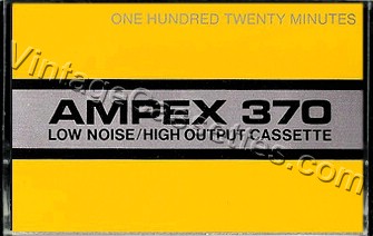 Ampex Ampex 370 C-120 1974–77 Type I Cassette Tape