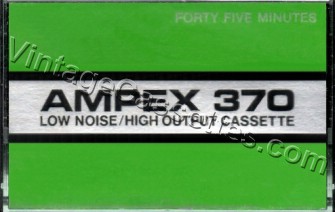 Ampex Ampex 370 C-40 1974–77 Type I Cassette Tape
