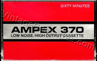 Ampex Ampex 370 C-60 1974–77 Type I Cassette Tape