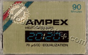 Ampex Ampex 363 20/20+ Type II 1978–79 Type II Cassette Tape