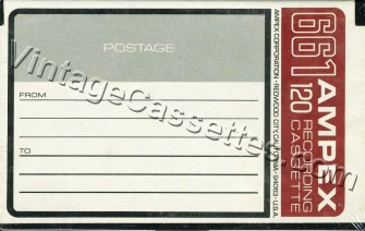 Ampex Ampex 661 C-120 1969–71 Type I Cassette Tape