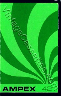 Ampex Ampex 350 C-42 Type I 1972–74 Type I Cassette Tape
