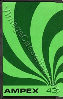 Ampex Ampex 350 C-40 1972–74 Type I Cassette Tape