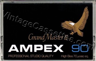 Ampex Ampex 366 Grand Master II 1980–81 Type II Cassette Tape