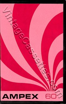 Ampex Ampex 350 C-60 Type I 1972–74 Type I Cassette Tape