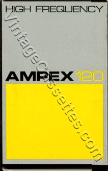 Ampex Ampex 360 High Frequency C-120 Type I 1972–74 Type I Cassette Tape