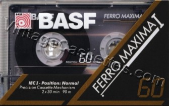BASF BASF Ferro Maxima I 1991–93 Type I Cassette Tape