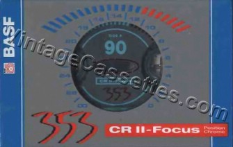 BASF BASF 353 CR II-Focus 1994–95 Type II Cassette Tape