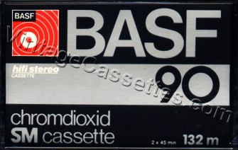BASF BASF Chromdioxid 1977–79 Type II Cassette Tape
