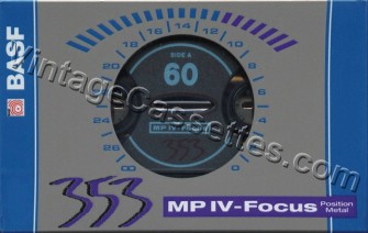 BASF BASF 353 MP IV-Focus 1994–95 Type IV Cassette Tape