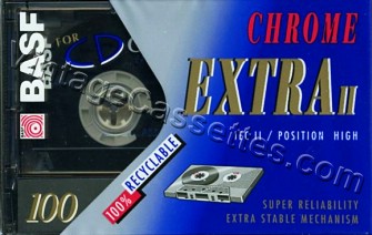 BASF BASF Chrome Extra II 1993–94 Type II Cassette Tape