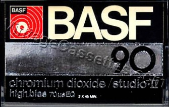 BASF BASF Studio II 1979 Type II Cassette Tape