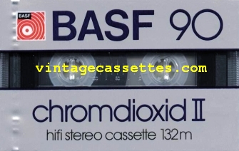 BASF BASF Chromdioxid II Type II alternative shell 1982–83 Type II Cassette Tape