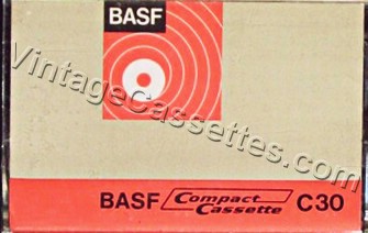 BASF BASF C 30 Type I 1969–70 Type I Cassette Tape
