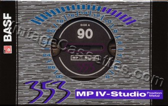 BASF BASF 353 MP IV-Studio 1994–95 Type IV Cassette Tape