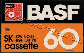 BASF BASF SK 60 1974–75 Type I Cassette Tape