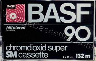 BASF BASF Chromdioxid Super 1977–79 Type II Cassette Tape
