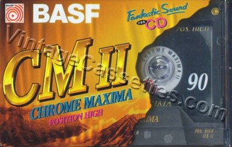 BASF BASF CM II 1995–97 Type II Cassette Tape
