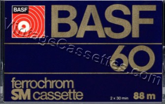 BASF BASF Ferrochrom 1977–79 Type III Cassette Tape
