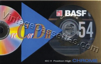 BASF BASF reCorD II 1995–97 Type II Cassette Tape