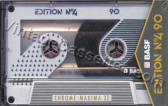 BASF BASF Chrome Maxima II no4 1991–93 Type II Cassette Tape